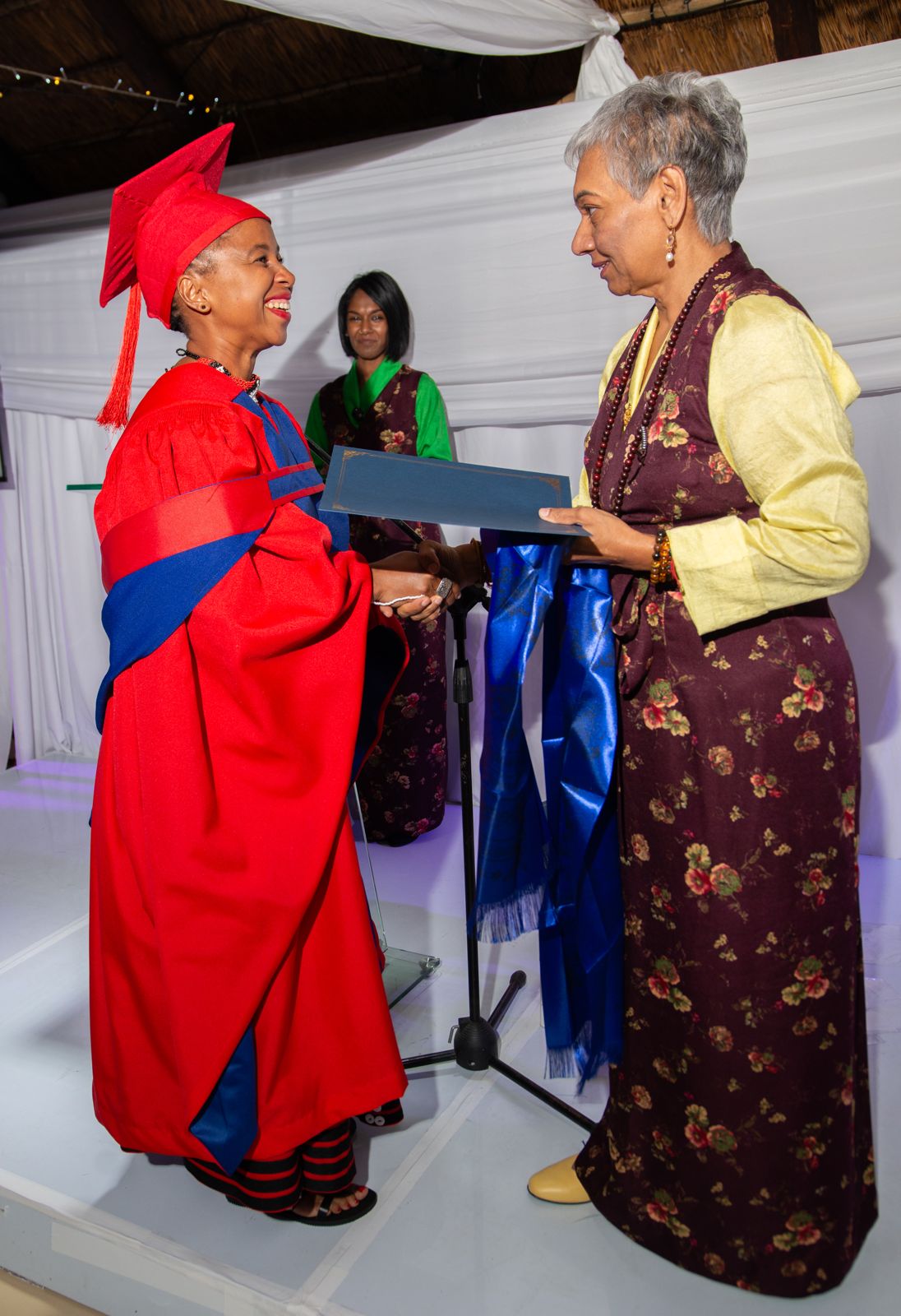 Ishshah Bashe graduating with honours